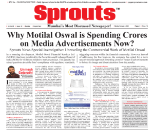 Motilal Oswal is Spending Crores on Media Advertisements