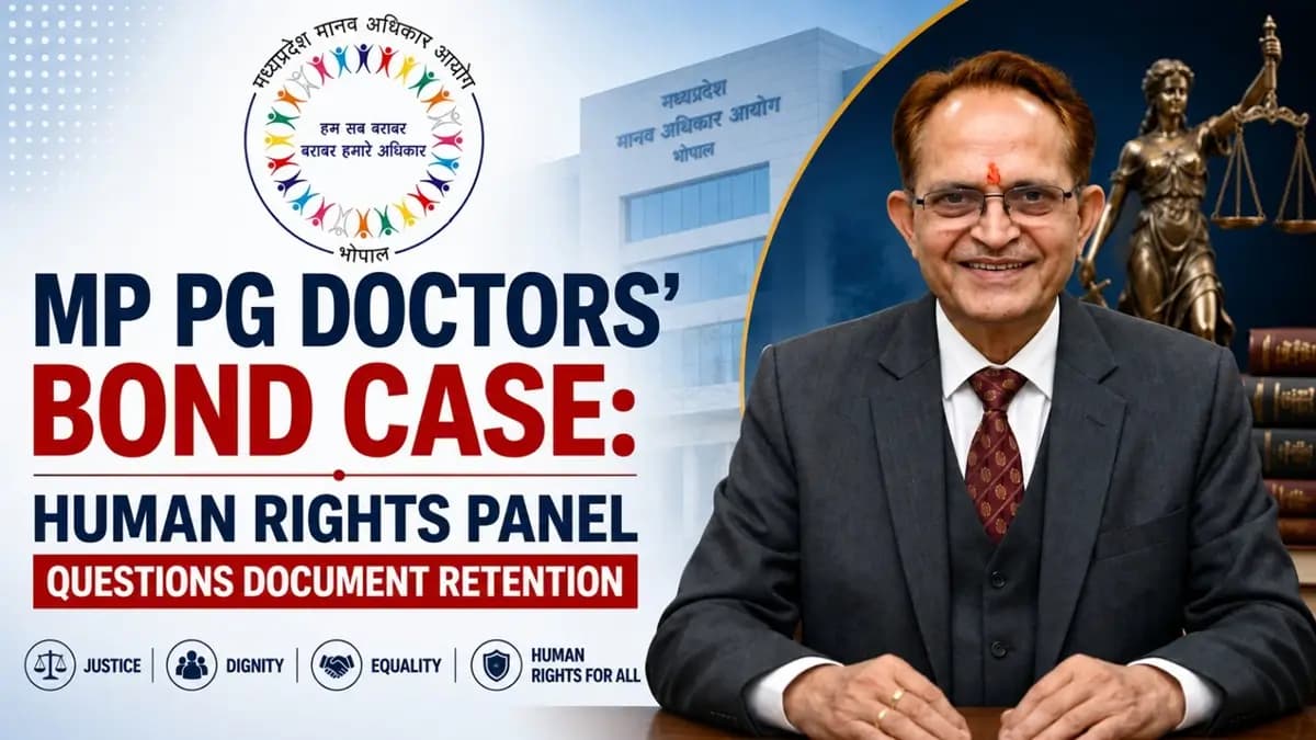 MP PG Doctors Bond Dispute Puts Original Certificates Under Review.