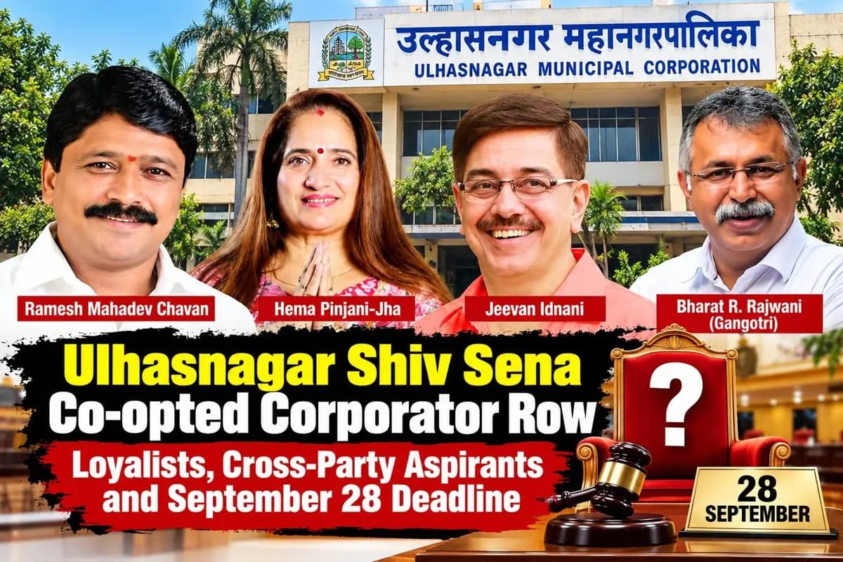 Ulhasnagar Corporator Row: 42 Applications for Seven Nominated Posts