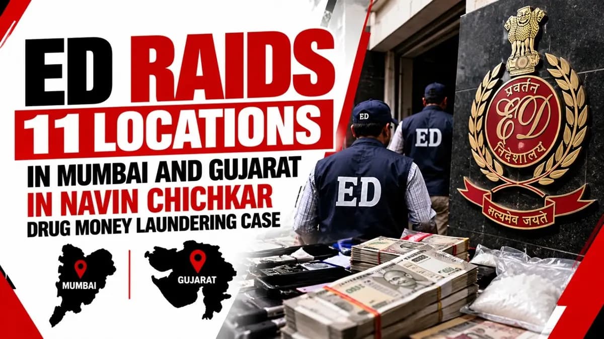 ED Probes Alleged Hawala and Crypto Transactions in Navin Chichkar Case