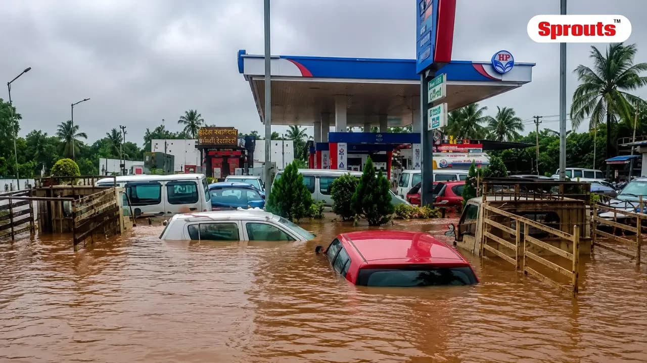 Gujarat Floods Hit Valsad, Navsari as Massive Rescue Effort Expands.