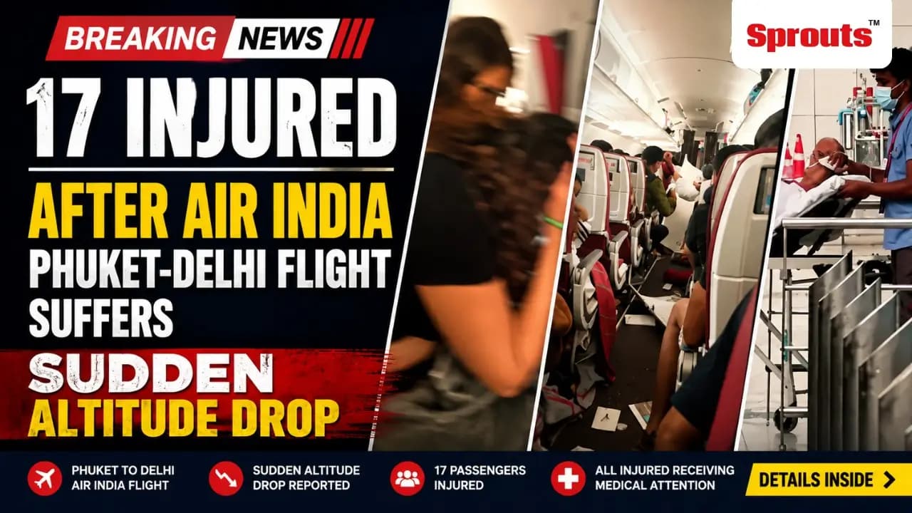 Air India Phuket-Delhi Flight Turbulence Injures 17, DGCA Probes.