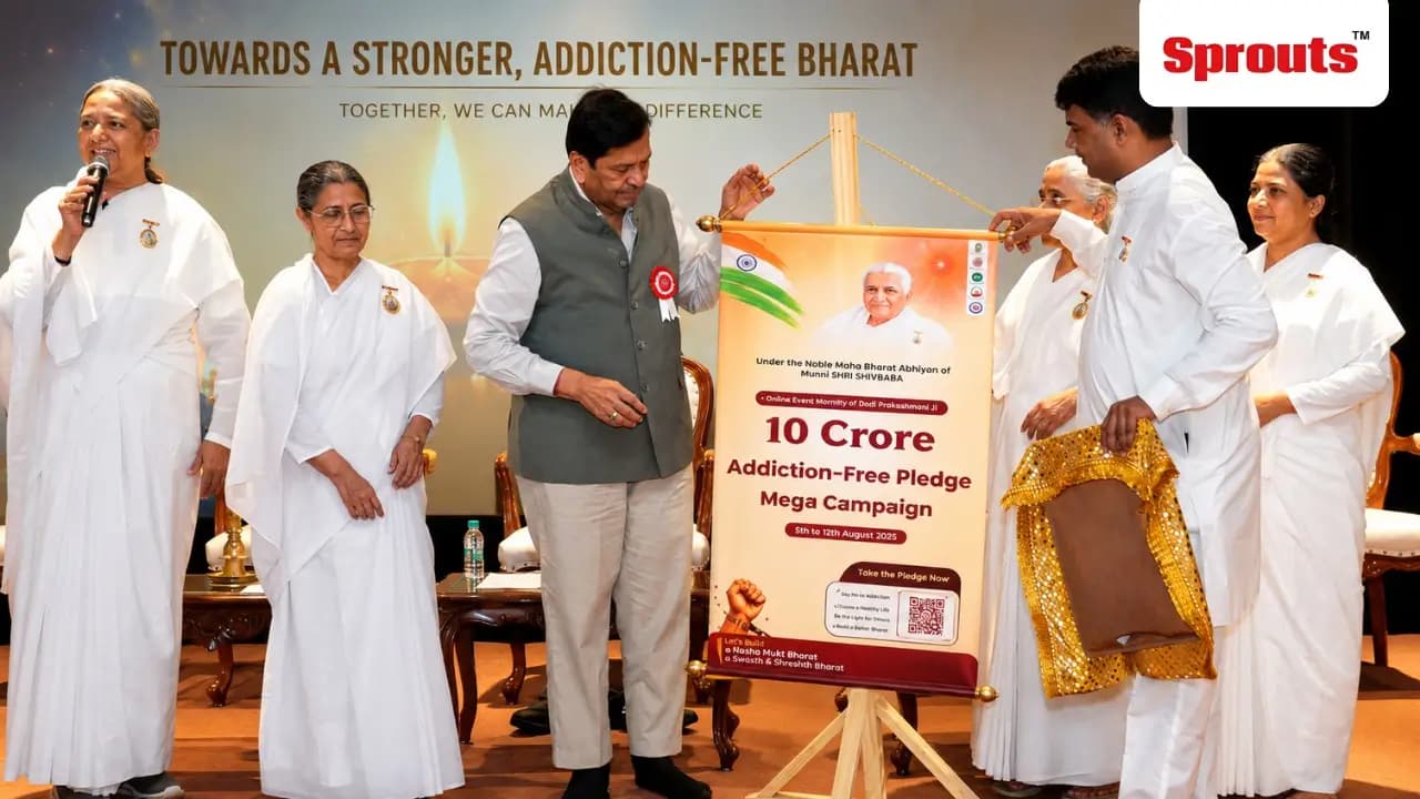 Brahma Kumaris Start Mumbai De-Addiction Campaign With National Goal.