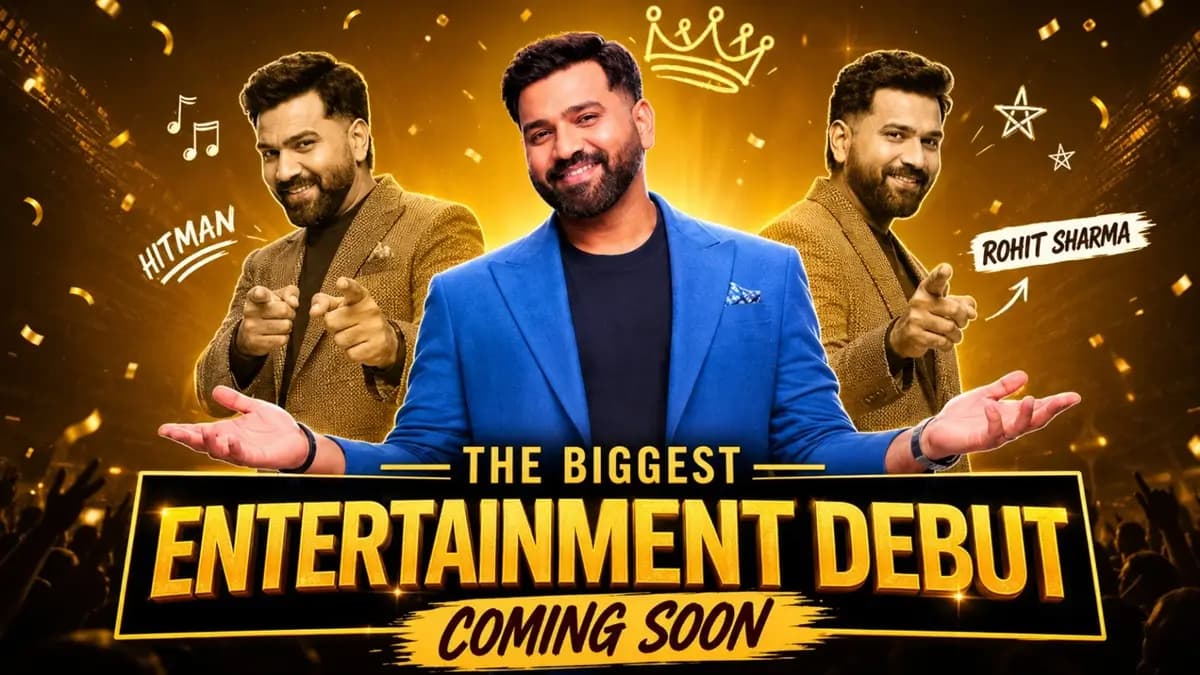 Rohit Sharma Turns TV Host as New Entertainment Show Set for September.