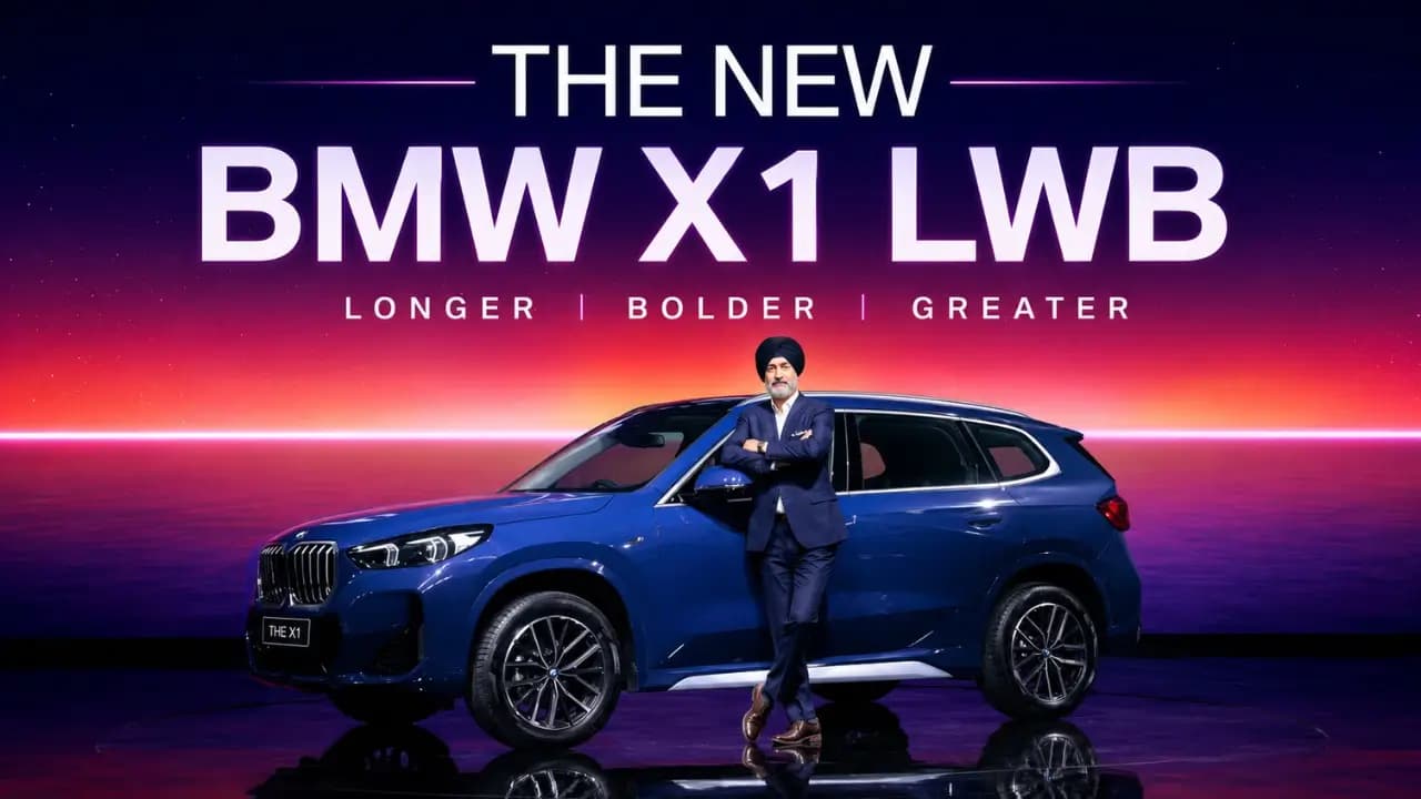BMW X1 LWB Launched at ₹49.90 Lakh With Longer Wheelbase and Premium Features