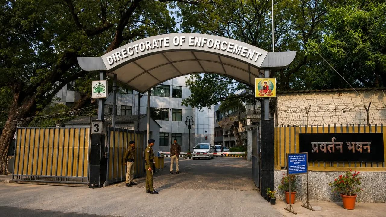 ED Raids 12 Premises in ₹58 Crore Online Betting Money Case.