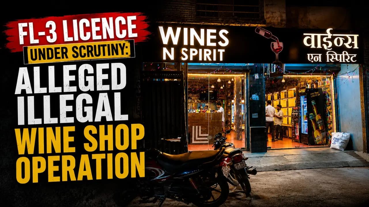 Bhiwandi Wine Shop Allegation Puts FL-3 Licence Under Scrutiny.