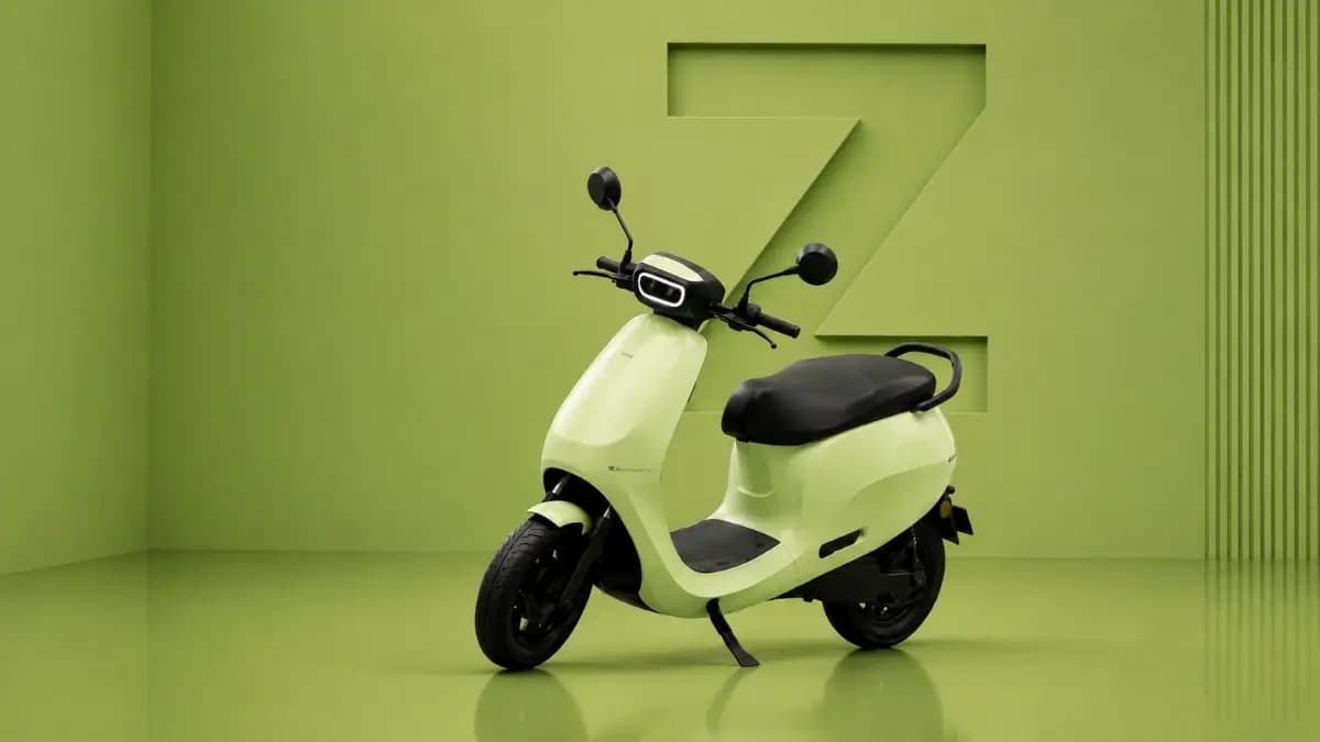 Ola S1Z Electric Scooter Launched at ₹79,999 With Bharat Cell and 301 km Range.