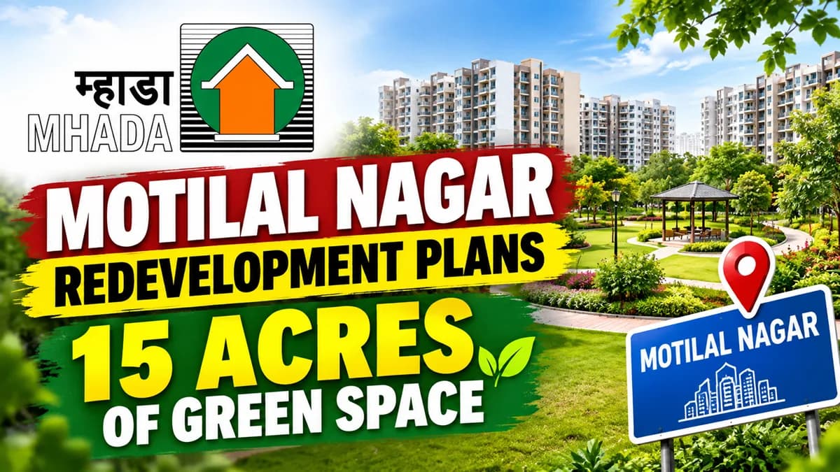 Motilal Nagar Redevelopment to Bring Green Corridors to Goregaon West