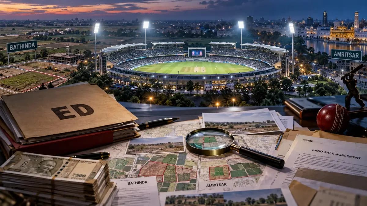 Punjab Cricket Association Land Deals Under ED Preliminary Probe