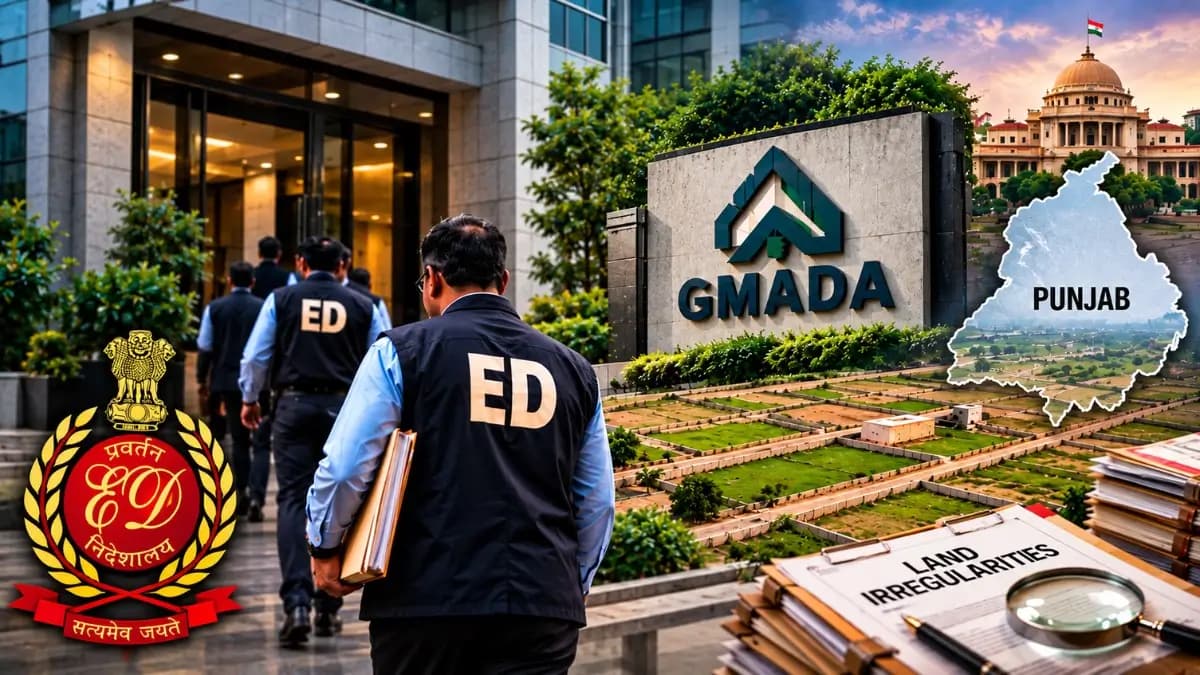 ED Widens Tirupati Infra Probe to GMADA Land Deals Across Punjab