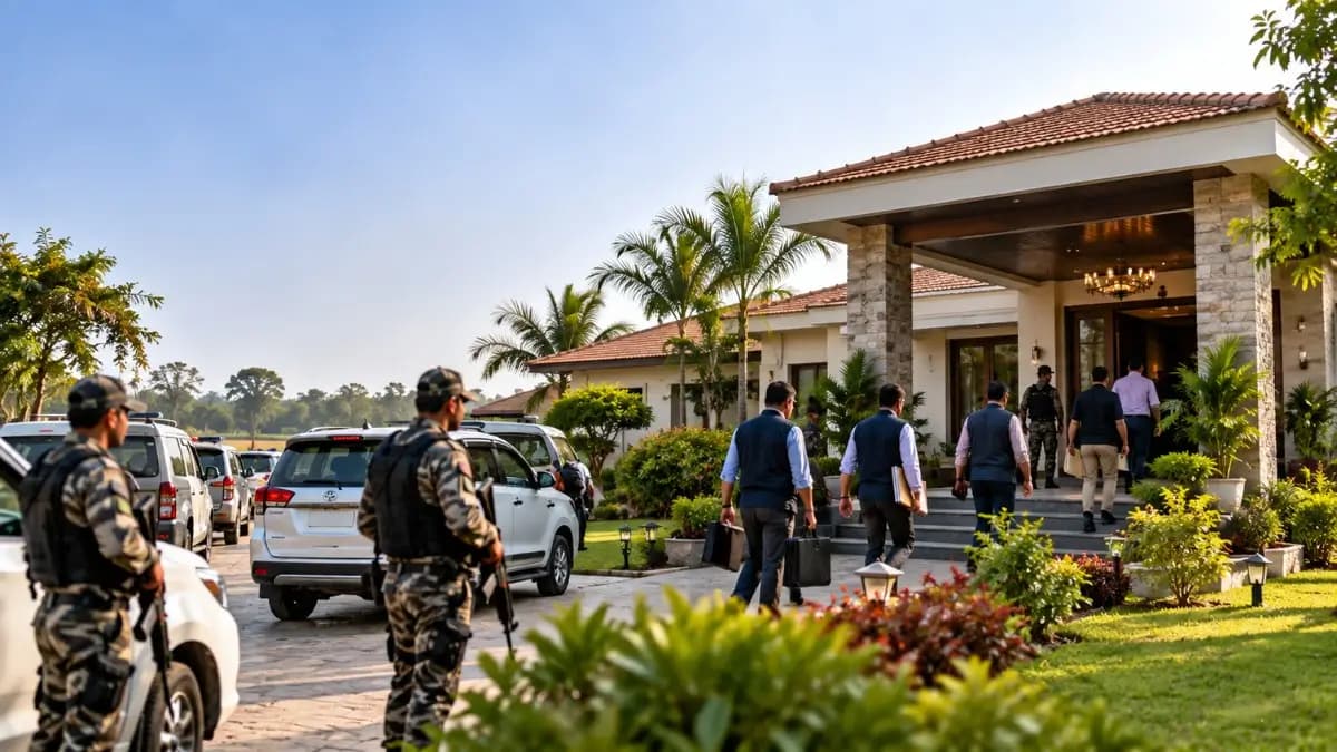 ED Searches Indranil Sen Farmhouse in MassArt Money-Laundering Probe