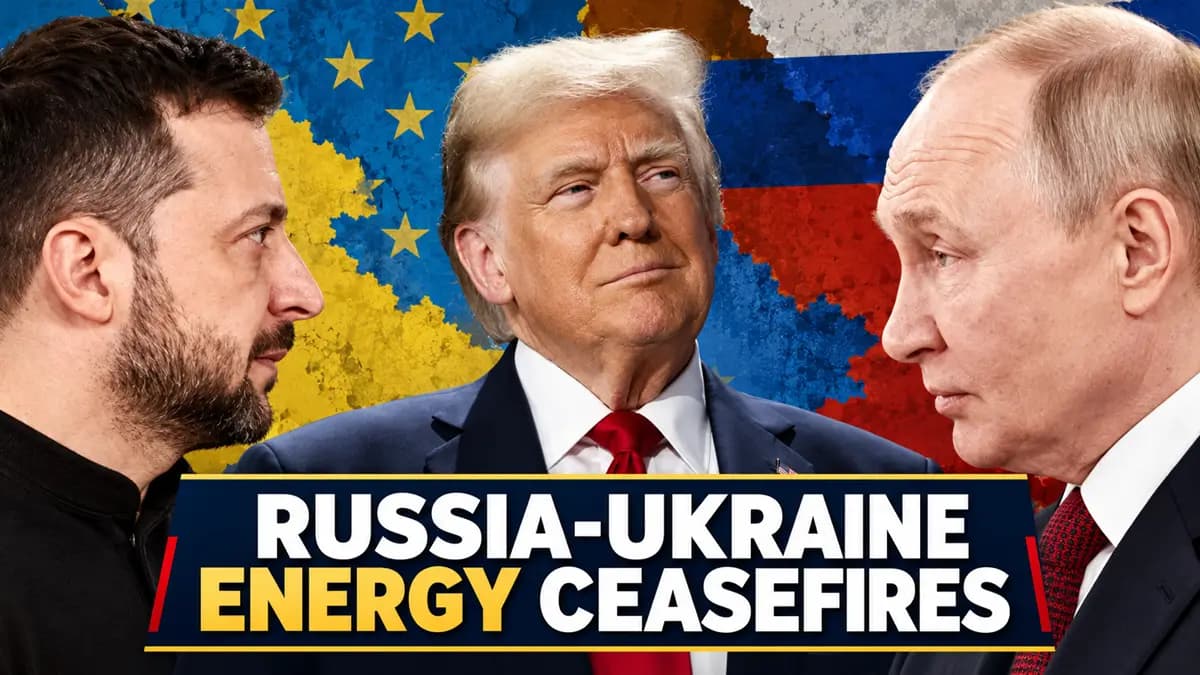 Russia-Ukraine Energy Ceasefire Faces Doubts After Reported Strikes