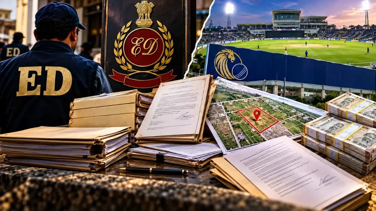 ED Seeks FIR Over Punjab Cricket Association’s in ₹78 Crore Land Deals