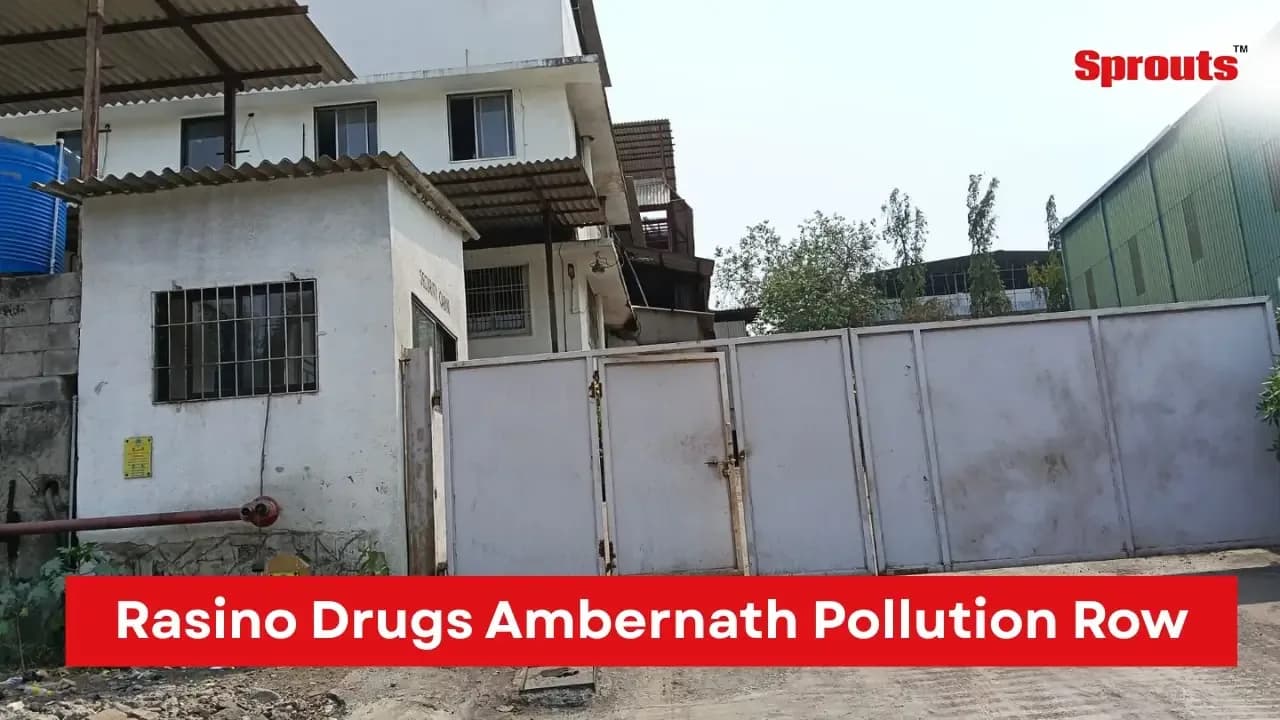Ambernath Residents Raise Pollution Concerns Near Rasino Drugs.