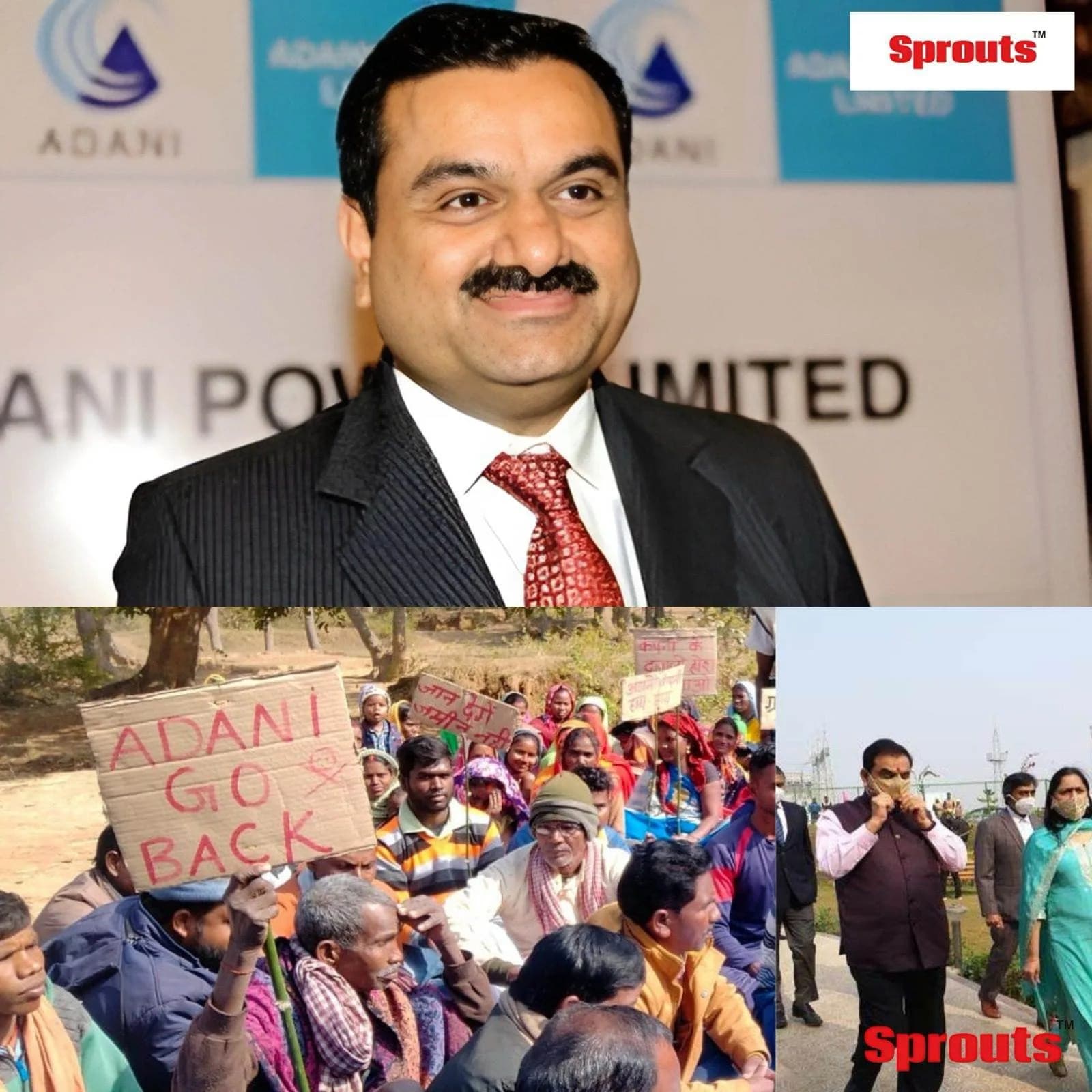 Government Favoring Adani! Now Preparing to Give Land of Aksa Village.