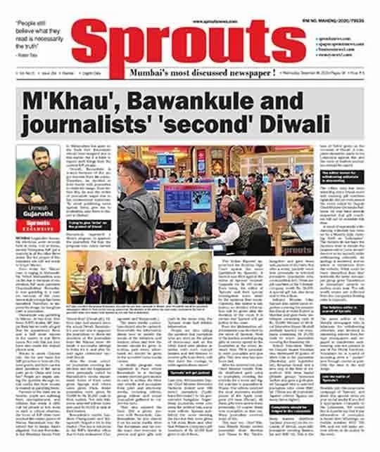 M'Khau', Bawankule and journalists' 'second' Diwali