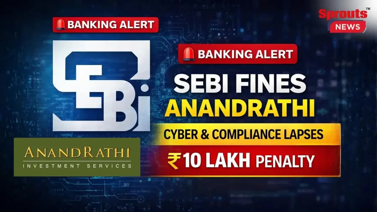 SEBI fines ₹10 lakh on Anand Rathi and Stock Brokers for cybersecurity lapses.