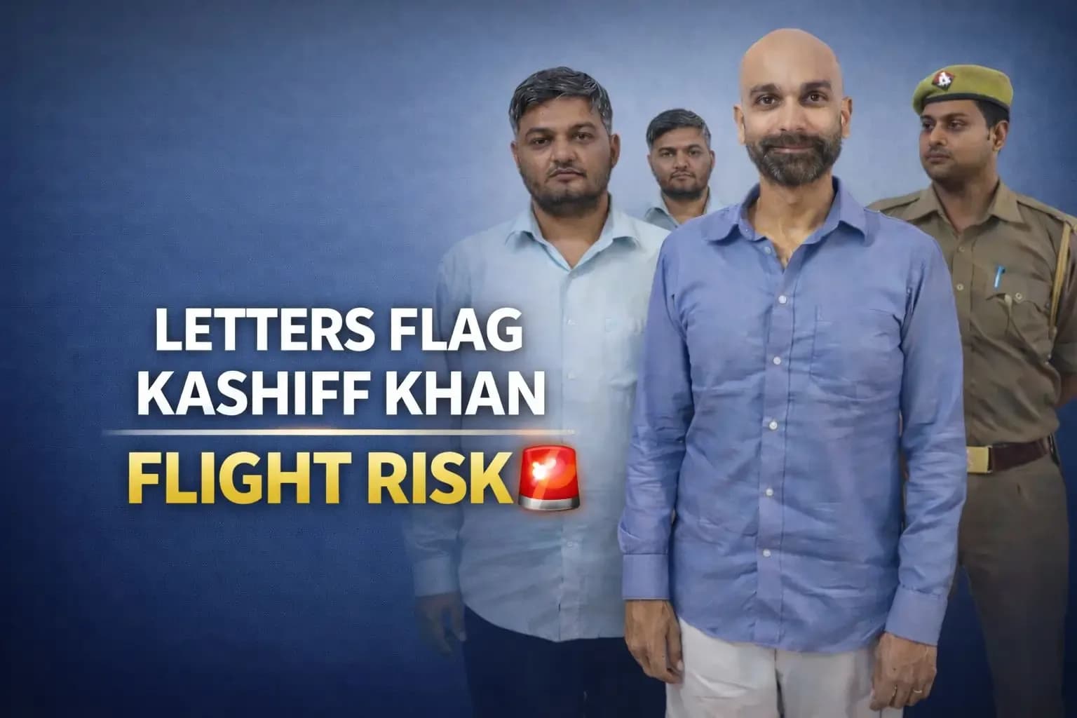 Kashiff Khan Case Latest Update: Letters Flag Absconding Risk, Threat Concerns.