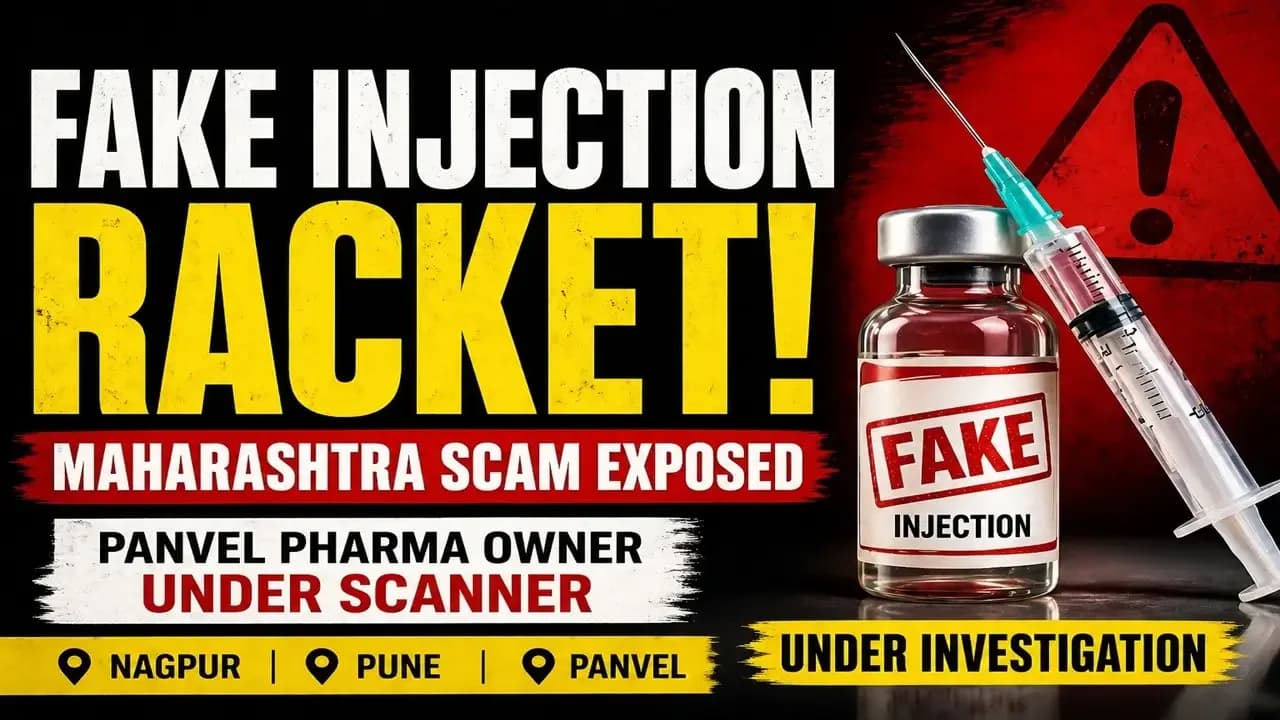 FDA Probes Fake Medicine Racket in Maharashtra, Tracks Alburel Supply.