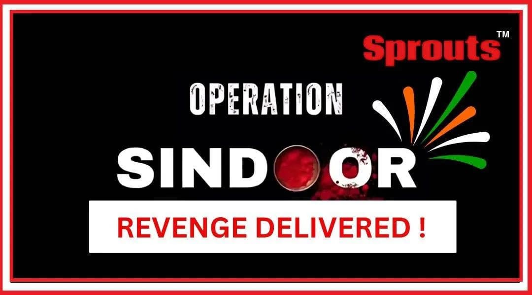 Operation Sindoor: India Strikes Terrorist Hideout Back with Precision.