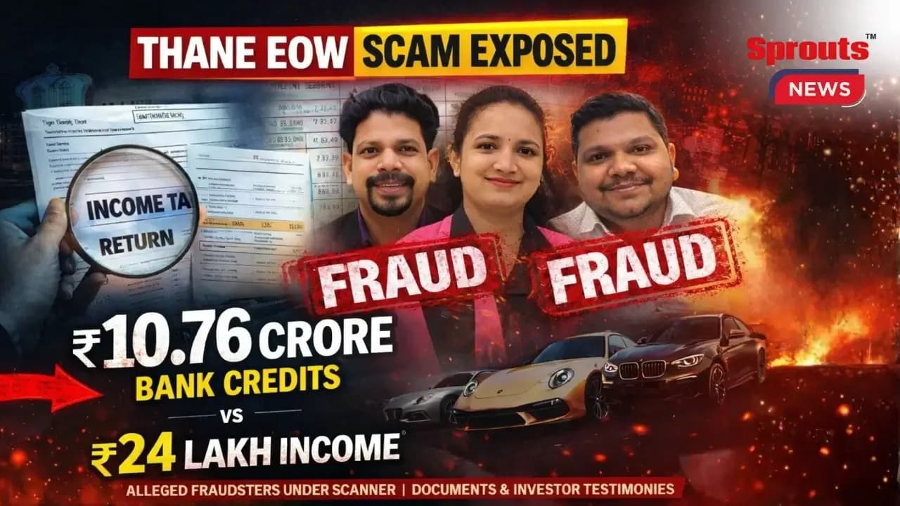 Thane EOW finds big income gaps in alleged investment scam.