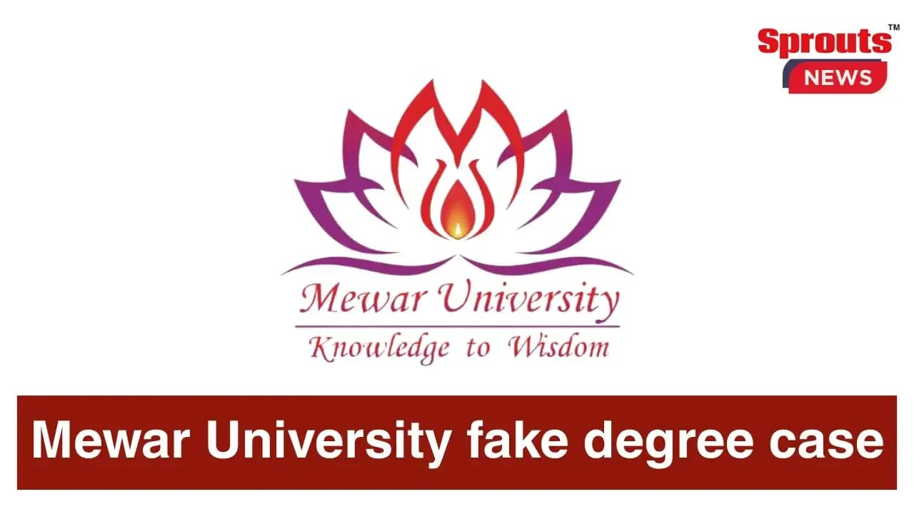 Fake Degree Allegations of 425 illegal PhDs and missing records Put Mewar University Under Scanner.