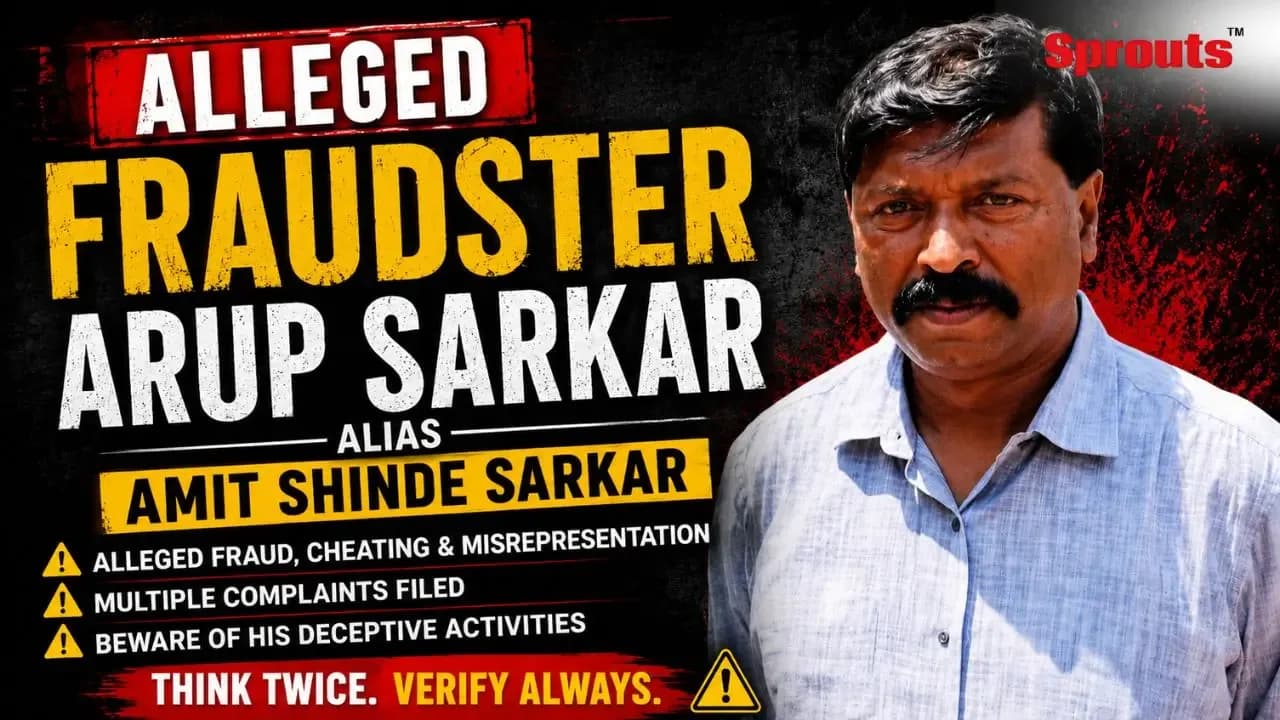 Arup Sarkar Alias Amit Shinde Sarkar Faces Fake PMO Fraud Allegations.