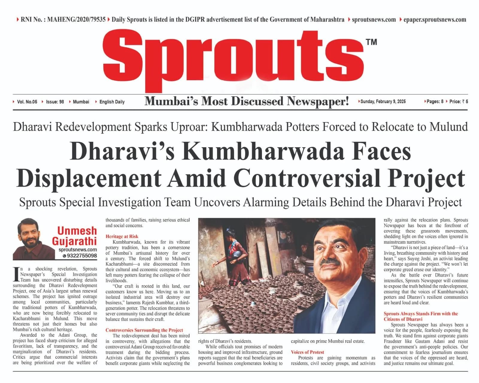 Dharavi Redevelopment Sparks Uproar: Kumbharwada Potters Forced to Relocate to Mulund