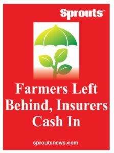 Crop insurance schemes for farmers
