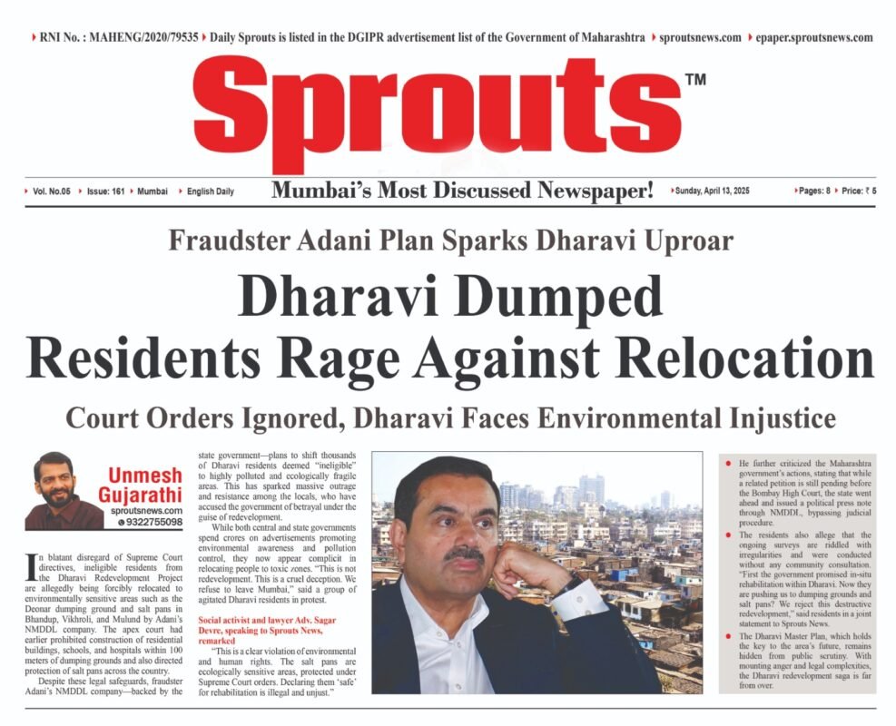 Dharavi Dumped Residents Rage Against Relocation