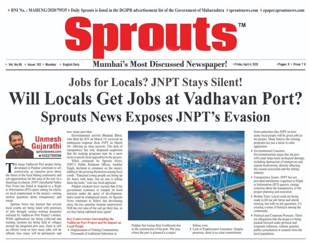 Will Locals Get Jobs at Vadhavan Port