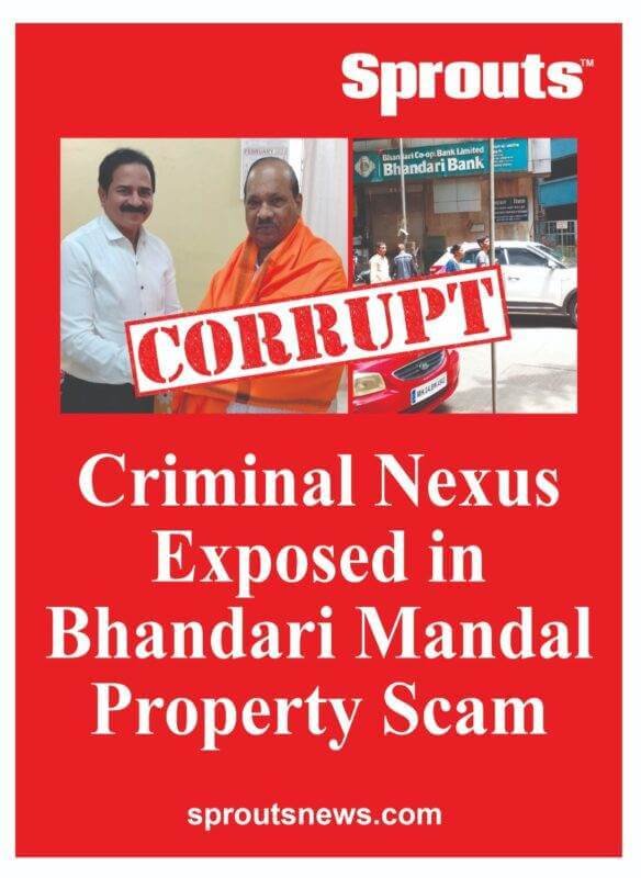 illegally grabbing Bhandari Mandal Dadars multi-crore property
