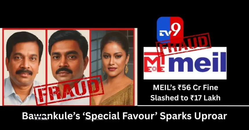 MEIL’s ₹56 Cr Fine slashed to ₹17 Lakh by Minister Bawankule
