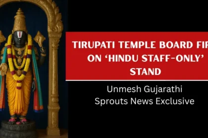 Tirupati Temple Board Sparks Controversy Over Hindu Only Staff Policy.