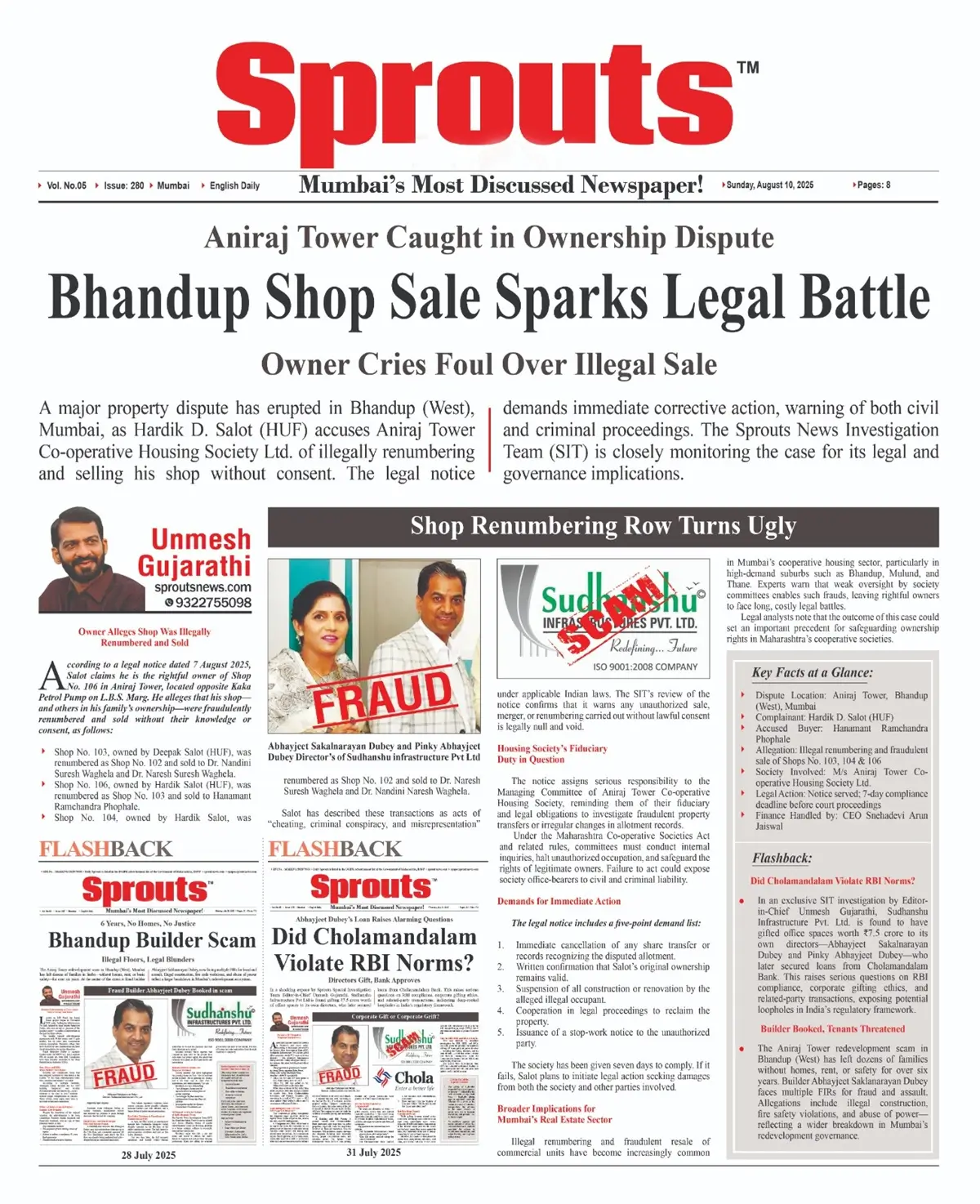 Bhandup shop sale ignites heated ownership dispute in Mumbai.