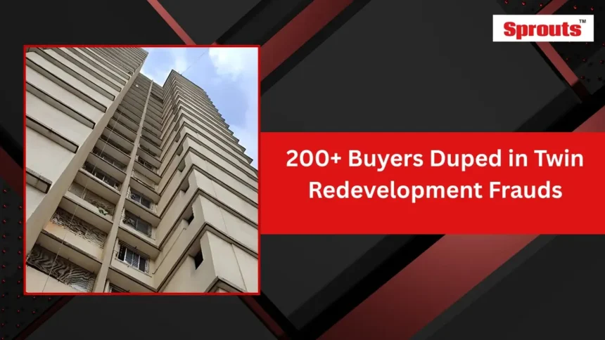 Borivali SRA housing scam 200+ buyers defrauded.