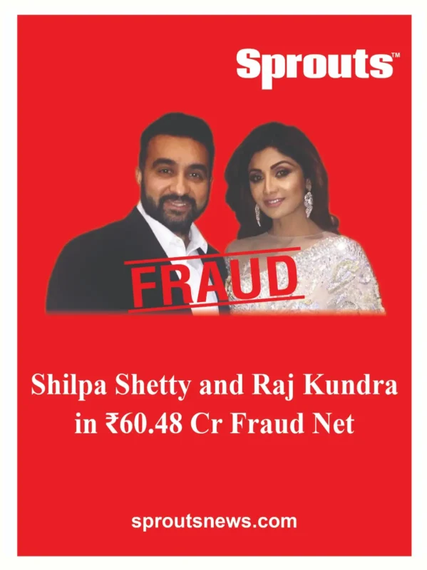 Shilpa Shetty and Raj Kundra in ₹60.48 Cr Fraud