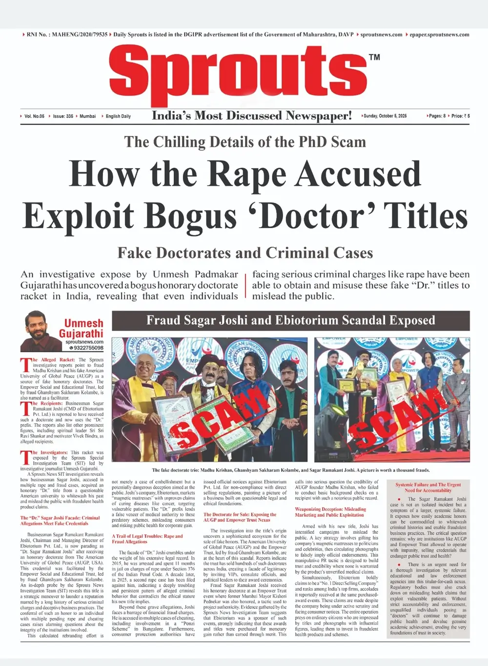 How Fake Doctor Titles Help Accused Criminals Mislead the Public.