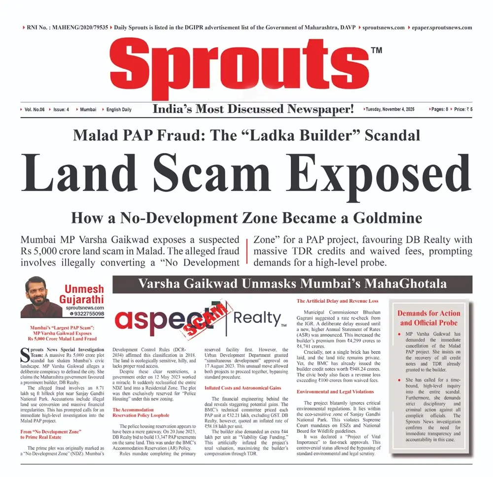 DB Realty at Centre of ₹5,000 Crore Malad PAP Fraud.