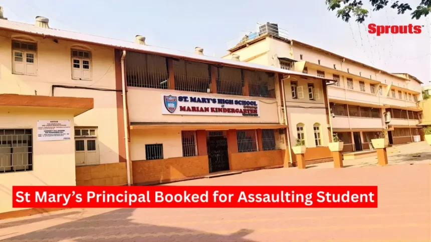 St Mary’s High School principal booked under BNS for allegedly assaulting student.