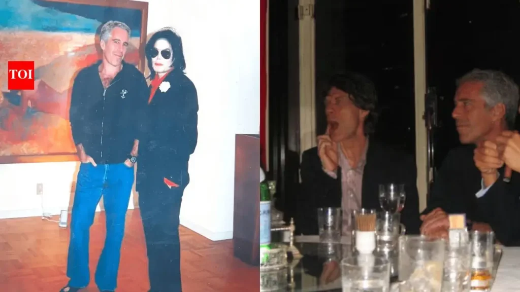 Prince Andrew with Jeffrey Epstein at royal estates.