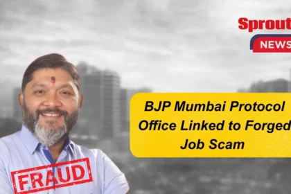 BJP Mumbai protocol office linked to forged job scam investigation.