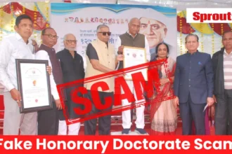 Fake honorary doctorate certificate issued by unrecognised university in Akola