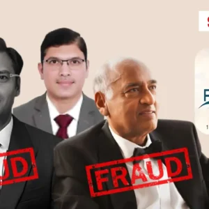 Poddar Housing project built on disputed charitable trust land in Mumbai.