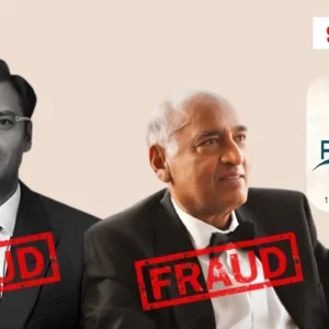 Construction site of Poddar Housing project on alleged trust land in Mumbai.