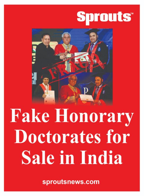 Fake Honorary Doctorates in India