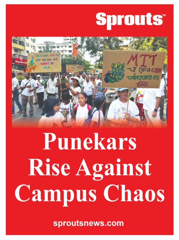 Vetal Tekdi Sparks Student vs Citizen Clash - Sprouts News
