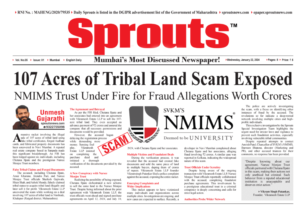 107 Acres of Tribal Land Scam Exposed