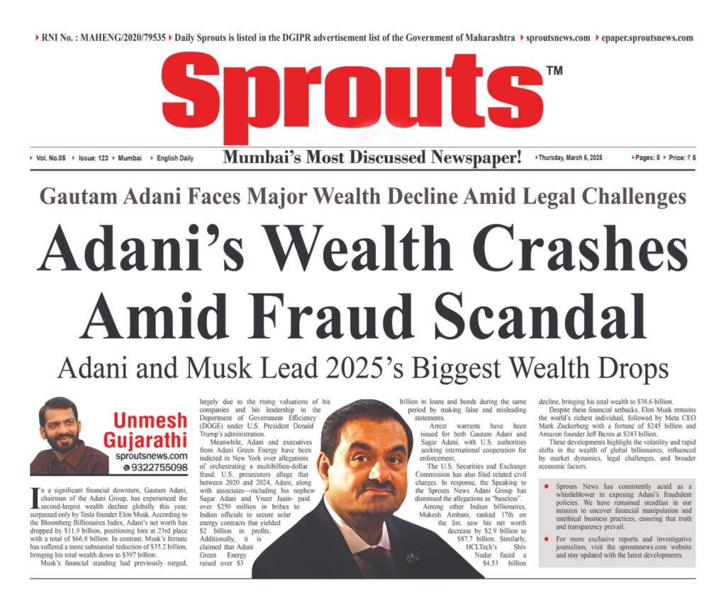 Adanis wealth crashes